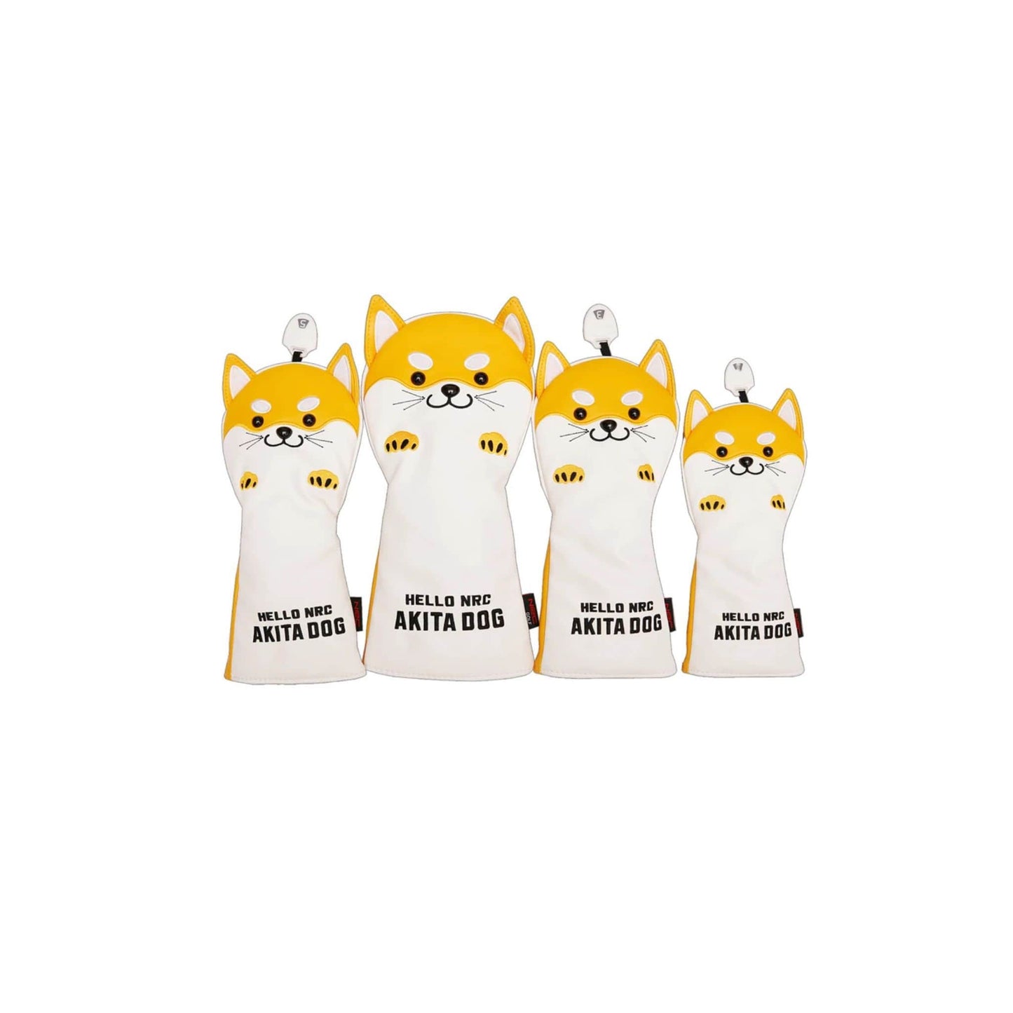 Ensemble de couvres clubs pour hybride de type Shiba