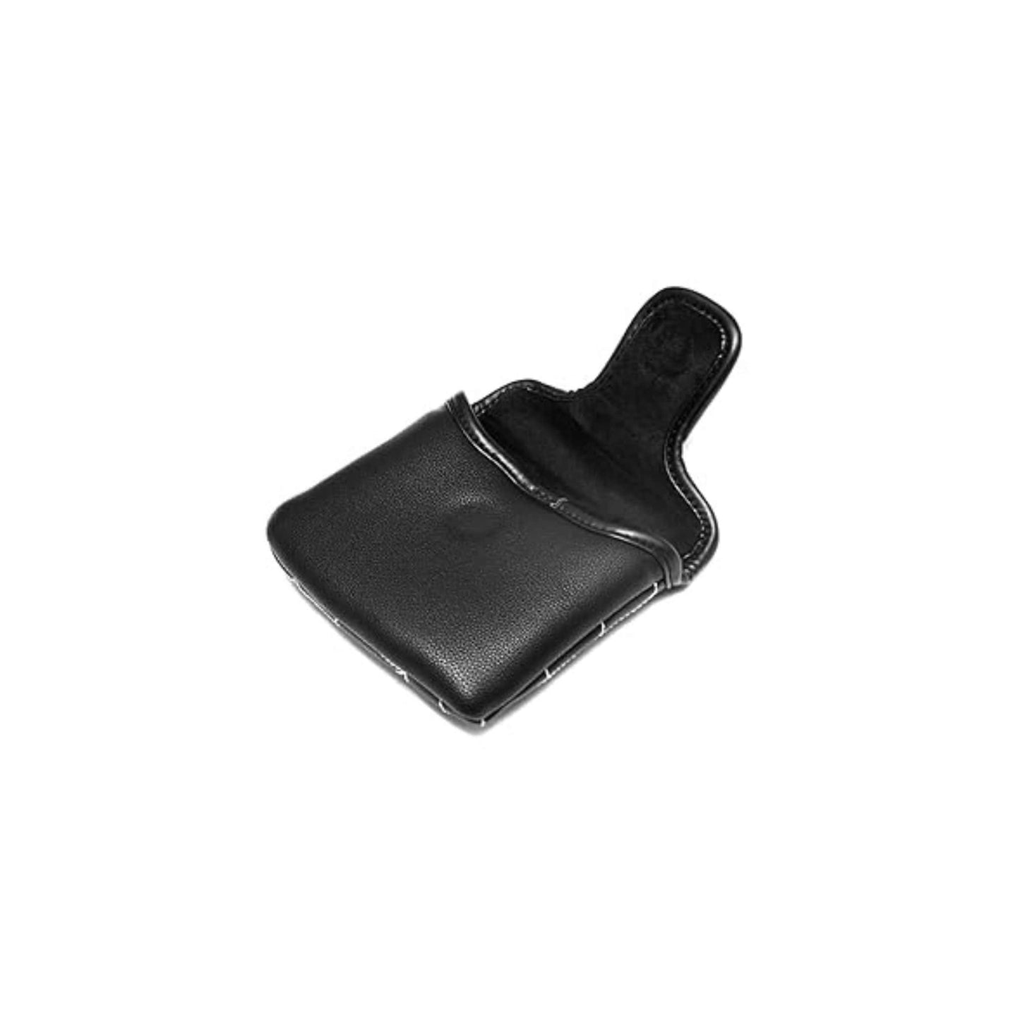 Couvre club pour putter de type maillet avec araignée et inscription "Spiders" brodées en rouge avec doublure feutrée