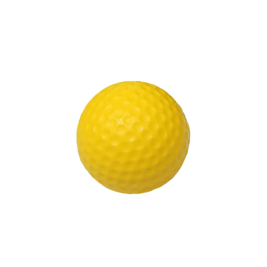 Lot de 10 balles de golf en mousse – Jaune vif