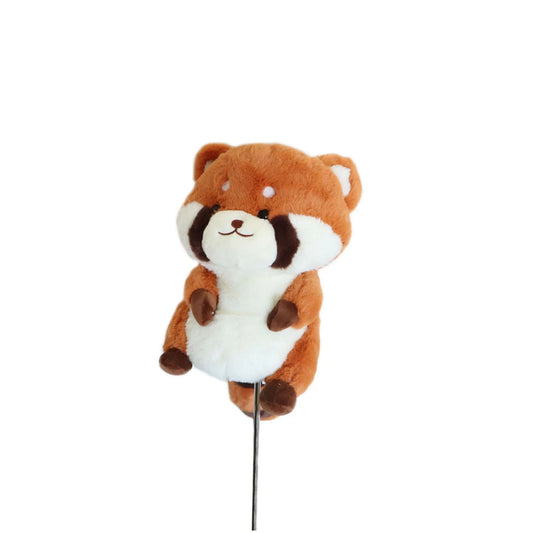 Couvre club en peluche pour driver - Panda Roux