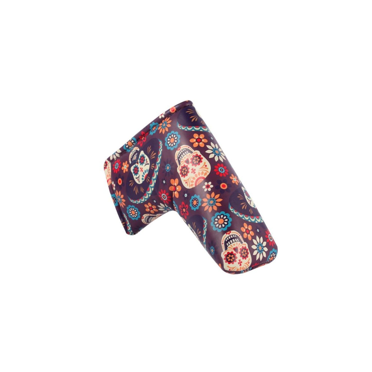 Couvre club putter lame Calaveras tetes de mort mexicaines