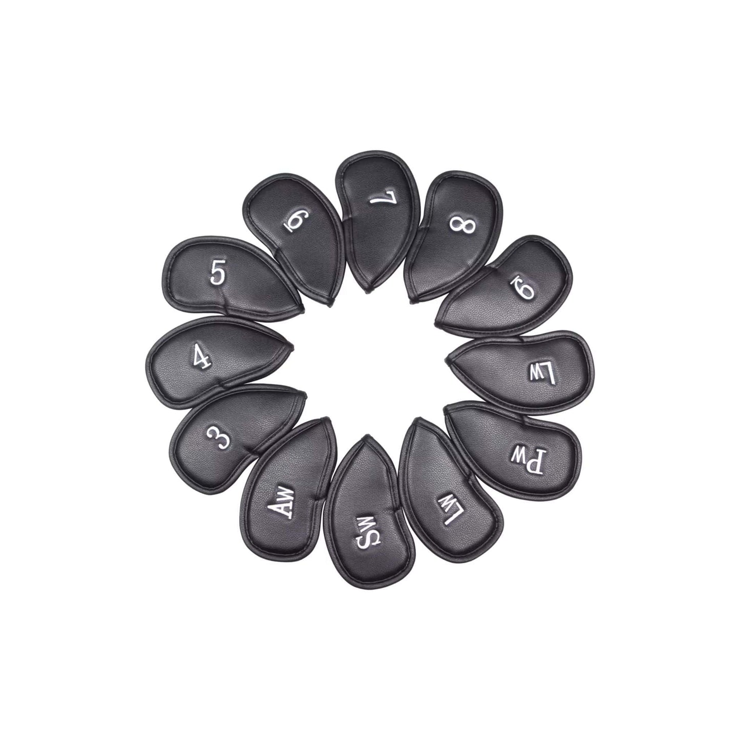 12 couvre clubs pour fer de golf