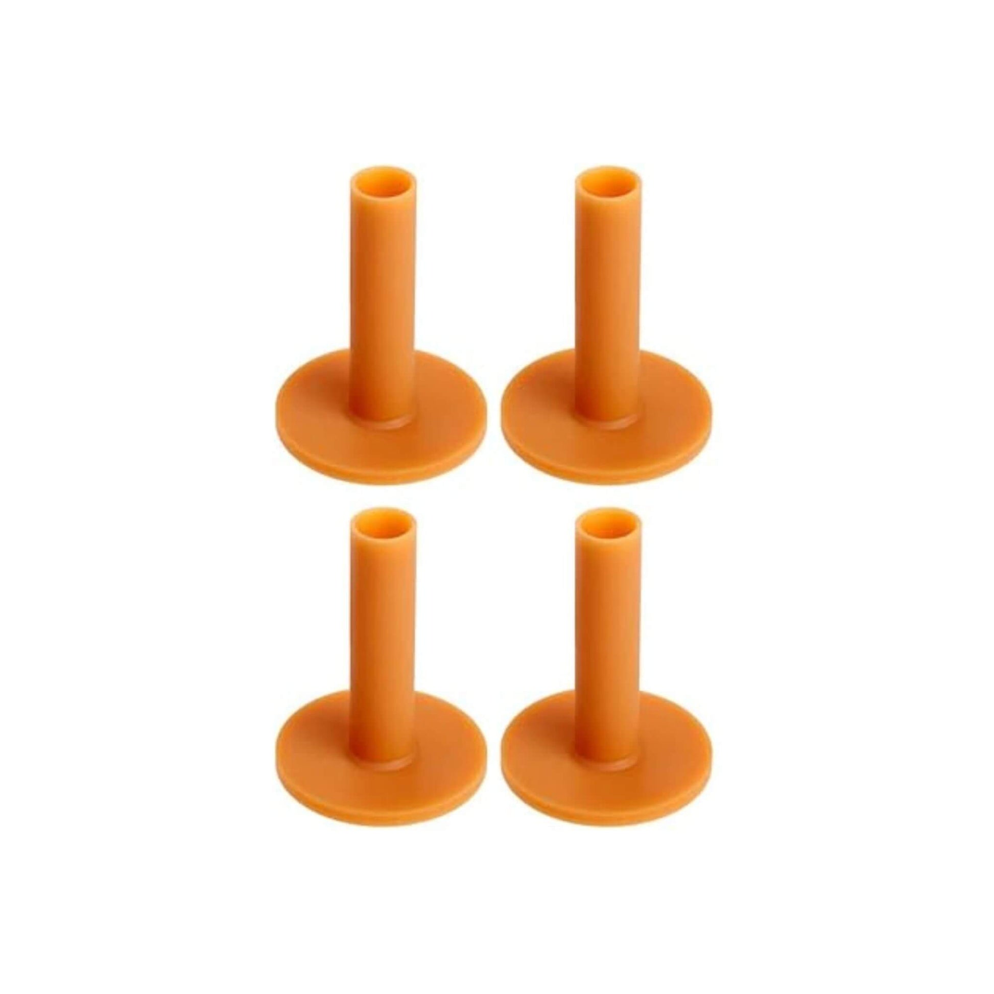4 tee de golf en silicone pour l'entrainement sur le practice