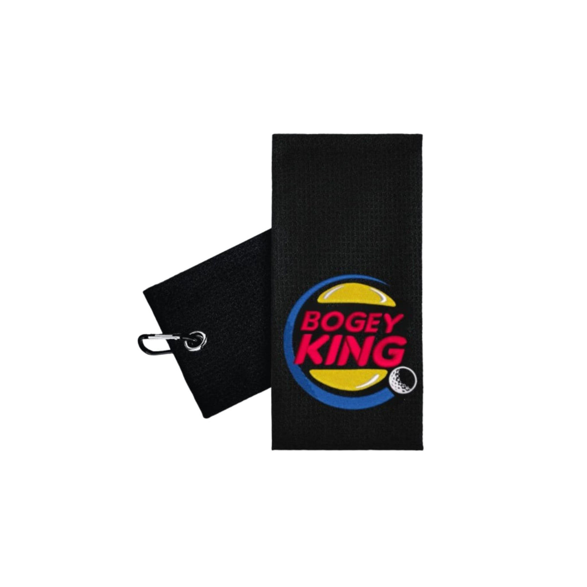 Serviette de golf Bogey King noir